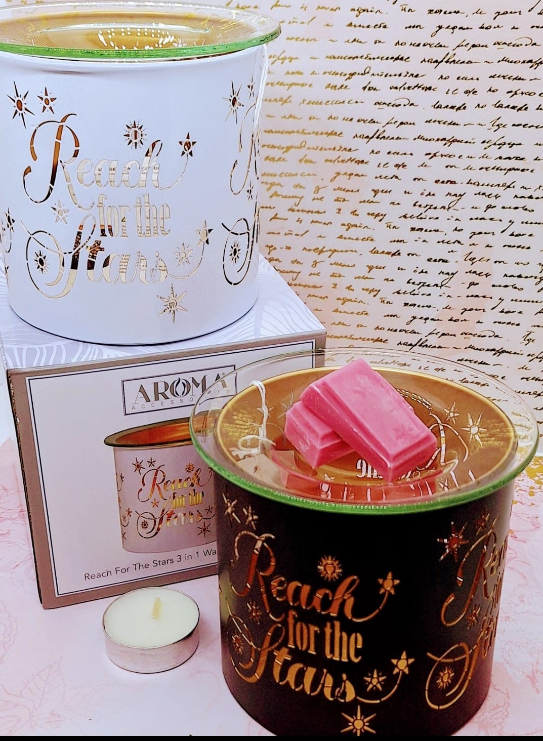 Metal Twilights Wax Warmer – Black or White